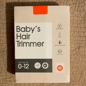 Baby/toddler hair trimmers.